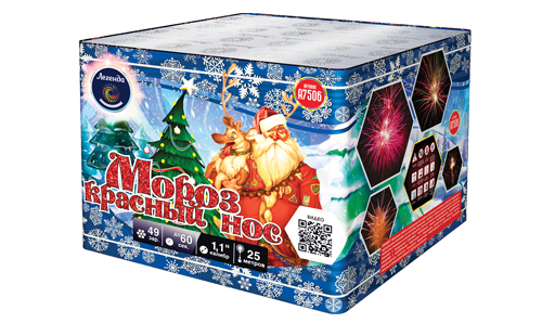  Батарея салютов Мороз Красный Нос  в Сочи